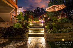 Outdoor Lighting Landscape Steps