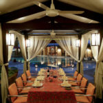 Cleaner Lines, Chandeliers, & Indoor Styles Outside